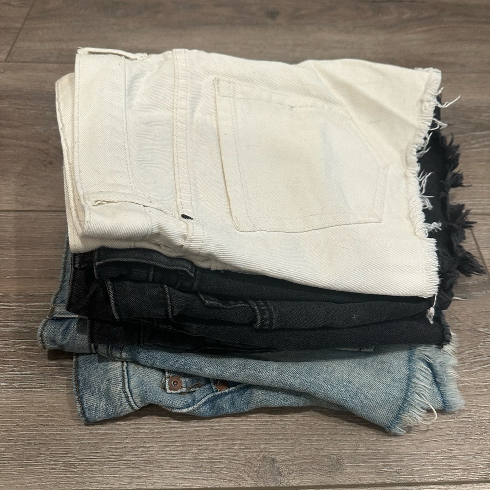 Bundle jeans shorts- high rise cut offs- BDG /FOREVER21